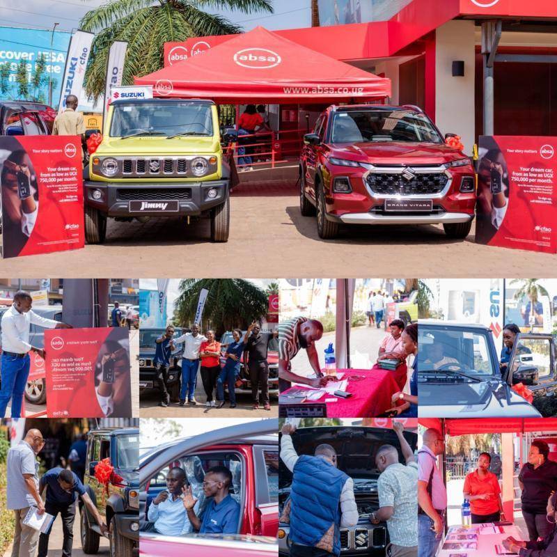 CfaO Mobility and Absa Bank Uganda make it easier to own a brand-new Suzuki.